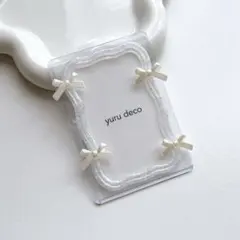 #821 レジンデコ 硬質ケーストレカケース B8 推し活 白 ホワイト