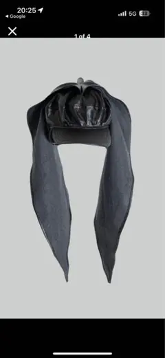 JUNTAE KIM SCARF NEWSBOY CAP
