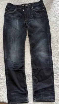 G-STAR RAWダークブルー ストレートジーンズ