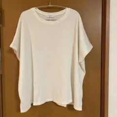 【美品】SHIPS any ＊ワッフルワイドTEE