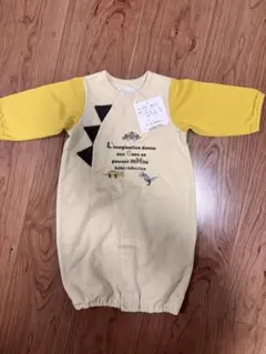 【新品】bebe ツーウェイ・ドレスオール クリーム色/黄色