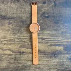 SKAGEN 腕時計 アナログ ジャンク品　オレンジ