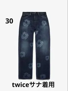 twiceサナ着用 DENIM TEARS Baggy Cotton Denim - メルカリ