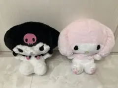 マイメロディ&クロミ おみみをぎゅっとぬいぐるみセット