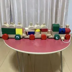木製列車おもちゃ 知育玩具 3歳以上