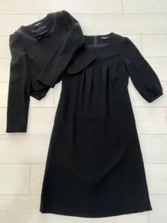 最終お値下げ☆ブラックフォーマルミッシェルクランノアール　ジャケット&ワンピ