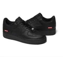 新品 31cm シュプリーム ナイキ エアフォース1 ロー US13 黒