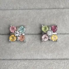 トルマリン　ピアス
