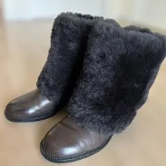 ⭐️ CORSO ROMANCE,9 ファー付ツーウェイブーツ