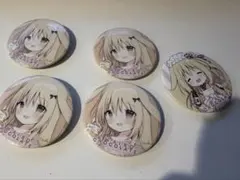 あまいろショコラータ 千絵莉 きゃべつそふとオフ会 配布 缶バッジ あまショコ 雪村千絵莉 コースター きゃべつそふとカフェ しらたま あまいろ