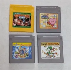 ゲームボーイソフト4本セット