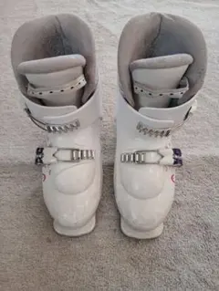 HEAD子ども用スキー靴 ホワイト✕パープル22〜22.5cm