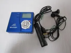 SHARP MD-S50 ポータブル MD プレーヤー 本体+付属品一式あり SHARP MD-S50 ポータブル MD プレーヤー 本体+付属品一式あり