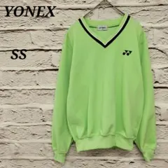 ヨネックス 【SS】 Vネック長袖トレーナー ロングTシャツ ライトグリーン