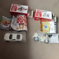 新品　トミカ ハッピーセット トヨタ86とホンダVFR白バイセット