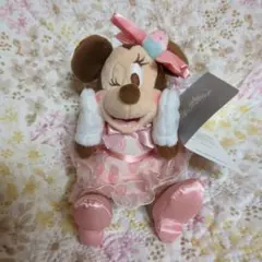 ミニーマウス キーホルダー　プラッシュキーチェーン