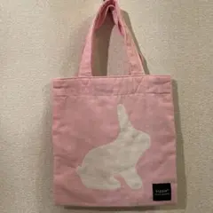 kippis ウサギ シルエット トートバッグ