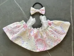 LOVOT ラボット　服 ぽこぽこ花火ワンピ　オフホワイト　2のサムネイル