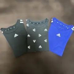 アディダスadidas子供Tシャツ3枚セット