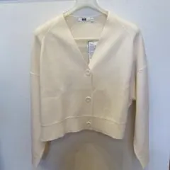 UNIQLO U メリノブレンドショートカーディガン