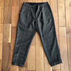 GLOBAL WORK チェック柄 スラックス M