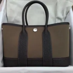 エルメス ネオガーデン 23 オリーブグリーン G刻印 ネオガーデン 