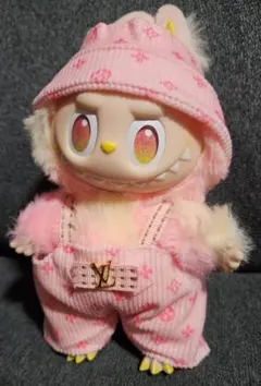 ラブブ 着せ替え 服 オーバーオール