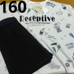 新品半袖パジャマ160　女の子