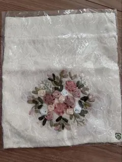 刺繍バッグ 巾着袋