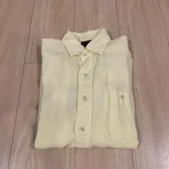 ブルーナボイン　リネン長袖シャツ　イエロー　00のサムネイル
