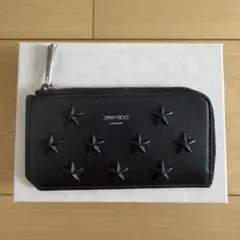 JIMMY CHOO 長財布 ブラック スタースタッズ メンズ - メルカリ