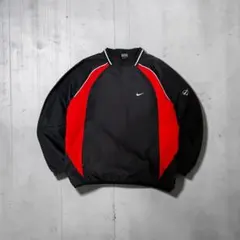 希少　00s NIKE BASEBALL ナイロン　プルオーバー　ピステ