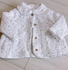 ZARAHOME 花柄コットンカーディガン 9-12m