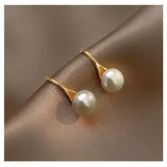 【高級感】淡水パールピアス フォーマル