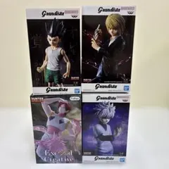 HUNTER×HUNTER フィギュア4点 ゴン キルア クラピカ ヒソカのサムネイル
