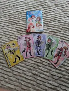 五等分の花嫁　劇場版 特典冊子とカードセット