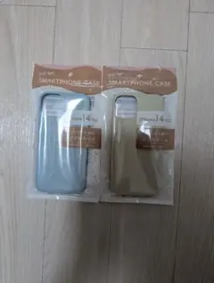 2個セット 未開封 ソフトケース iPhone 14 衝撃吸収（青・黄）