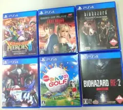 PlayStation 4ソフト 6タイトルセット
