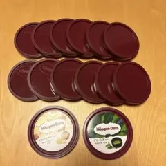 ハーゲンダッツ　蓋　5個セット Häagen-Dazs 棒 5本＆蓋セット コレクション ハーゲンダッツ - メルカリ