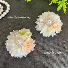 #15 親子　ペア　2点セット コサージュ　卒業式　入学式　入園式