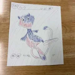ポケモンカード 手書き ミュウ RGB