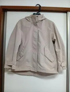 UNIQLO ユニクロ フード付き ジャケット ベージュ M レディース