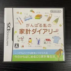 【DSソフト】 がんばる私の家計ダイアリー② 家計簿