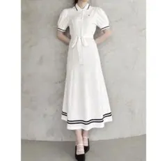 dazzlin ダズリンPOLO BCS コラボ ポロシャツワンピース 完売品