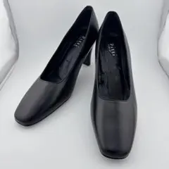 Pitti パンプス ブラック 24cm ヒール フォーマル ビジネスのサムネイル