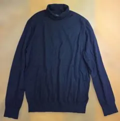 Polo Ralph Lauren ネイビー タートルネック L メンズ　y39