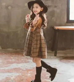 ジャンパースカート　ワンピース　120センチ