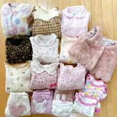 早い者勝ち　まとめ売り　ベビー服セット 秋　春　冬　女の子　トップス　ボトムス