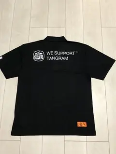 極美品 clubhaus tangram ポロシャツ クラブハウス タングラムL CLUBHAUS × TANGRAM クラブハウス×タングラム ポロシャツ 極美品
