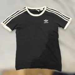 adidas 3本線Tシャツ